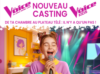 GRAND CASTING THE VOICE & THE VOICE KIDS