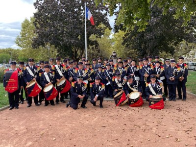 Déambulations musicales avec la Fanfare des Sapeurs-Pompiers de l’Ain